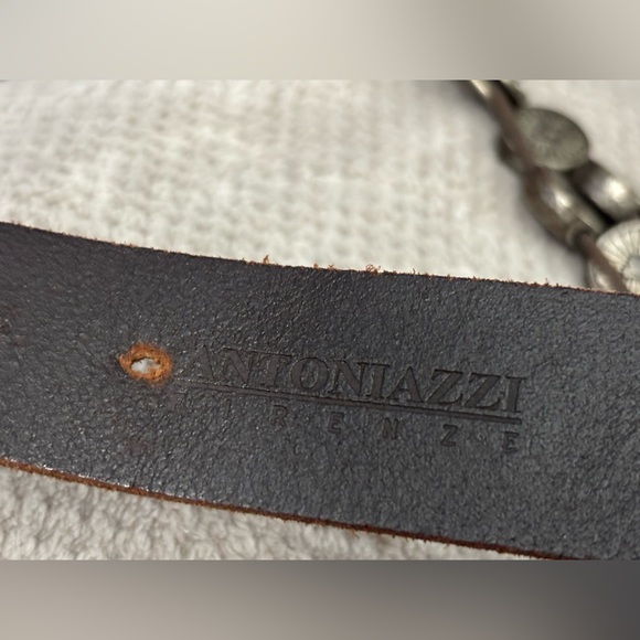 Antoniazzi Firenze Leather Belt | Size: XL | Color: Brown - Picture 2 of 8